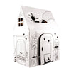 Easy Playhouse Cardboard Clubhouse - Kids Art and Craft Fort, 34" X27"X 48"