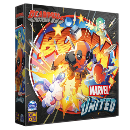 Marvel United Deadpool Expansion | Tabletop Miniatures Game | Strategy Game | Cooperative Game for Adults and Kids | Ages 14+ | 1-4 Players | Average