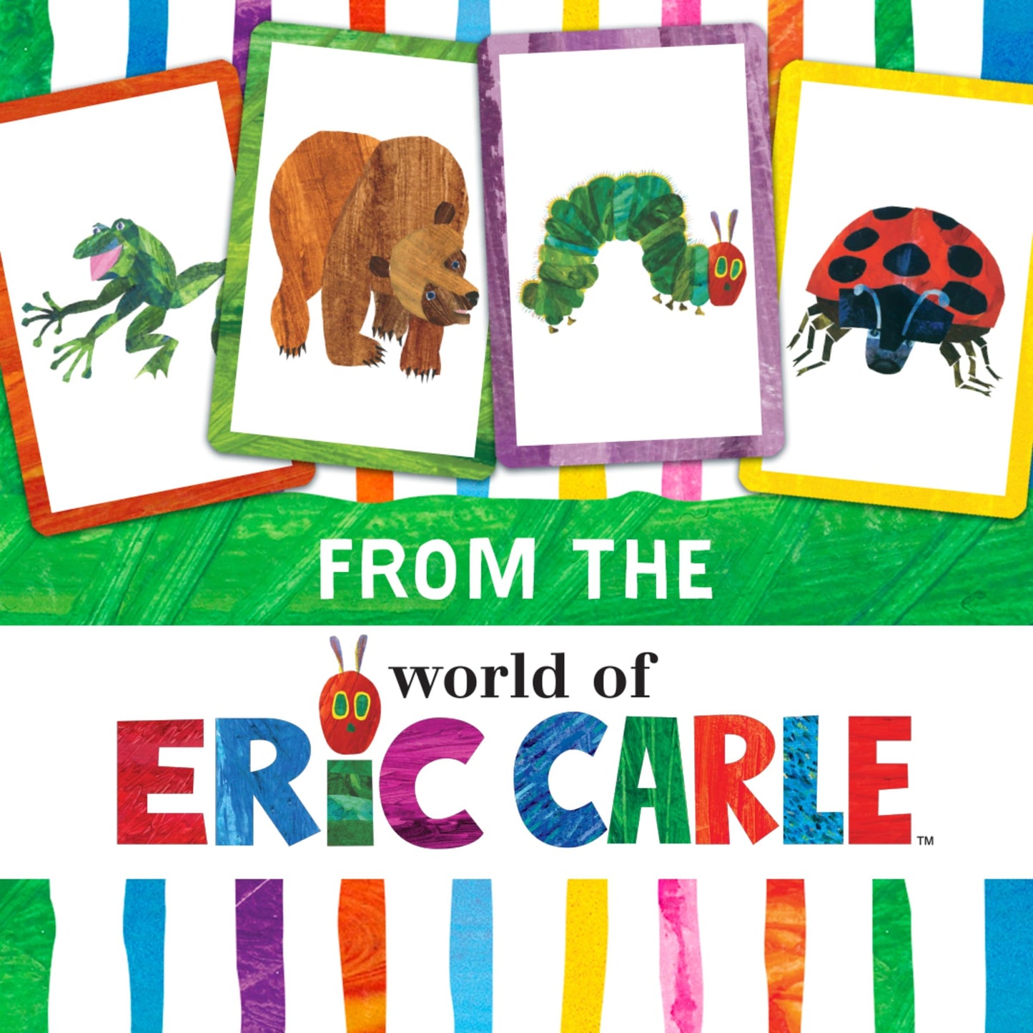 Briarpatch | The Very Hungry Caterpillar Animal Rummy Card Game, Ages 3+