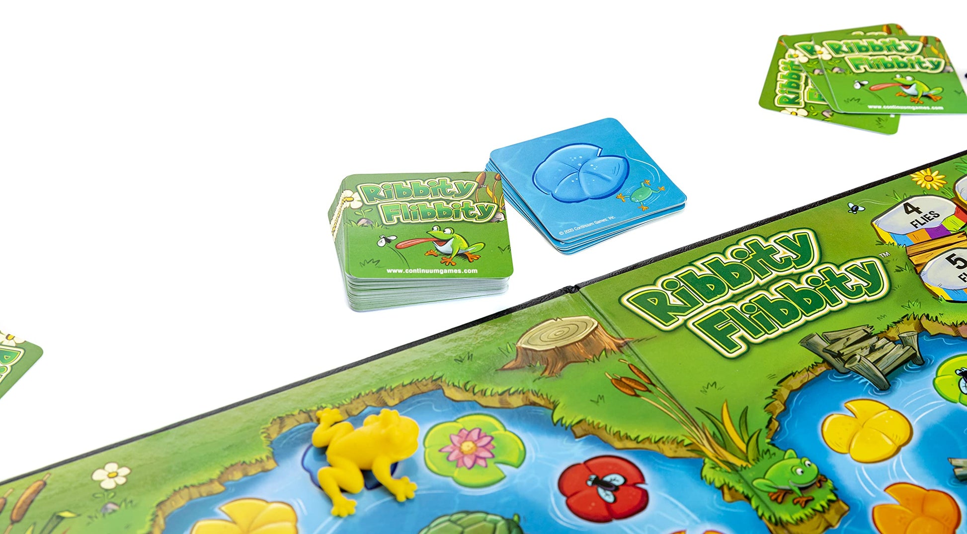 Ribbity Flibbity, the Lily Pad Leaping, Fly Feasting Game, Fun Frog-Themed Board Game