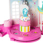 Party Popteenies - Poptastic Party Playset with Confetti, Exclusive Collectible Mini Doll and Accessories, for Ages 4 and Up, Standard