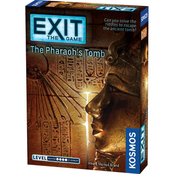 Exit: The Pharaoh's Tomb | Exit: The Game - A Kosmos Game | Kennerspiel Des Jahres Winner | Family-Friendly, Card-Based At-Home Escape Room Experience