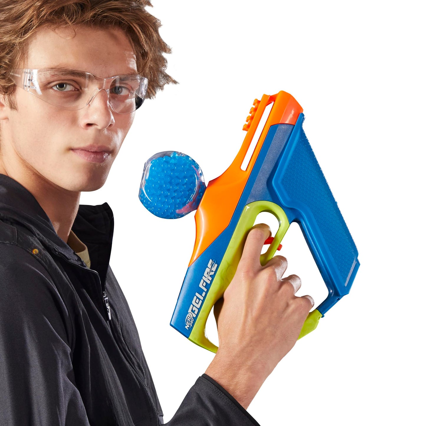 Nerf Pro Gelfire Nightfall Uproar Full Auto Blaster, 150 FPS, 10,000 Rounds, Glow in The Dark Blaster, Eyewear, Age 14+ (Amazon Exclusive)