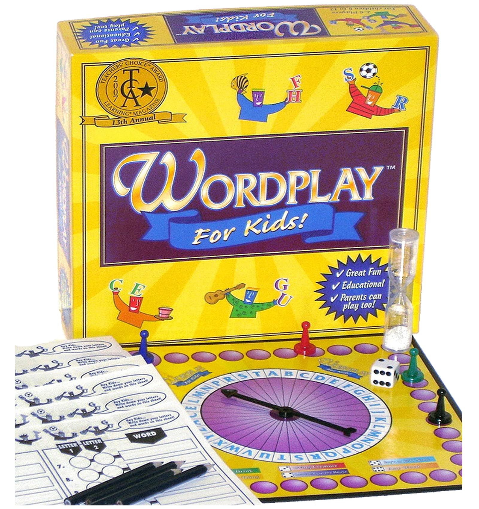Wordplay for Kids - A Fast-Paced, Award-Winning Game Filled with Fun Word Challenges - Great for the Whole Family, Ages 6 & Up