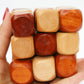 Wooden Twist Cube IQ Puzzle, Brain Teaser Puzzle for Kids and Adults