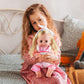 SUKIPIN Baby Doll Set, Baby Dolls for 5 Year Old Girls, Baby Doll with Accessories for Birthday Gifts Stocking Stuffers Easter Basket Stuffers (Doll