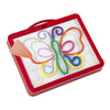 Melissa & Doug Rainbow Cord Picture and Pattern Maker Draw with Cords Activity - 39 Cords, 6 Double-Sided Cards to Trace Kids Arts & Crafts