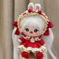 S OUJCEN Plush Doll Clothing Anime Character Costumes Adorable 20cm Plush Doll Clothing Set Anime Plush Doll Suitable for Plush Toys Gift for Girl