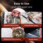 RONMONG Baseball Card Binder,2025-2026 Sports Trading Card with Sleeves Holder Album,990 Pockets Baseball Card Holder Sheets Display Storage