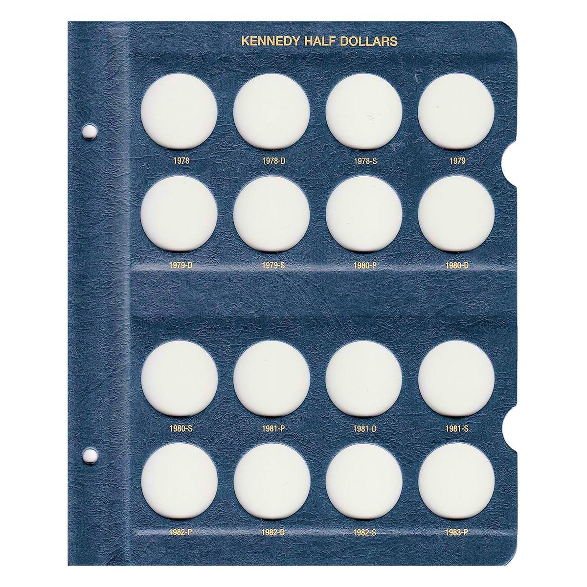Whitman US Kennedy Half Dollar Coin Album 1964 - 2002 #9127