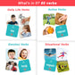 ALSOLIFE 80 Verb Cards Speech Therapy for Kids Ages 4-8