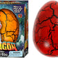 JA-RU Giant Hatching & Growing Dragon Eggs (1 Egg Assorted) Mystery Surprise Dinosaur Toys for Kids. Water Growing Toys. Easter Basket Birthday Party