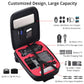 PONYRC Mavic 4 Pro Case Backpack, Waterproof Travel Case Hard Shell Shoulder Bag for DJI Mavic 4 Pro Creator/Fly More Combo, Fits for DJI RC 2/ RC Pro