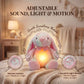 SHSEEN Breathing Bunny Stuffed Animal, 17 Inch, Adjustable Volume