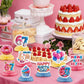 6 7 Birthday Decorations Donut Ice Cream Theme Six Seven Honeycomb Centerpieces Funny 67 Meme Party Table Decor for Kids Teens Adults Meme Lovers
