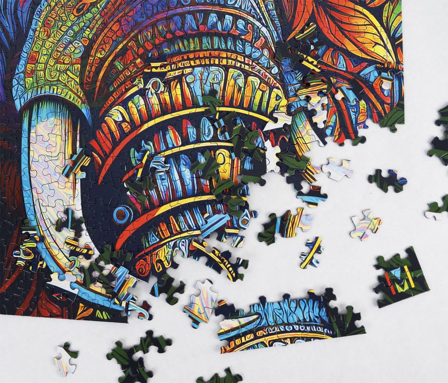 Springbok Elephant Mandala 1000 Piece Jigsaw Puzzle for Adults