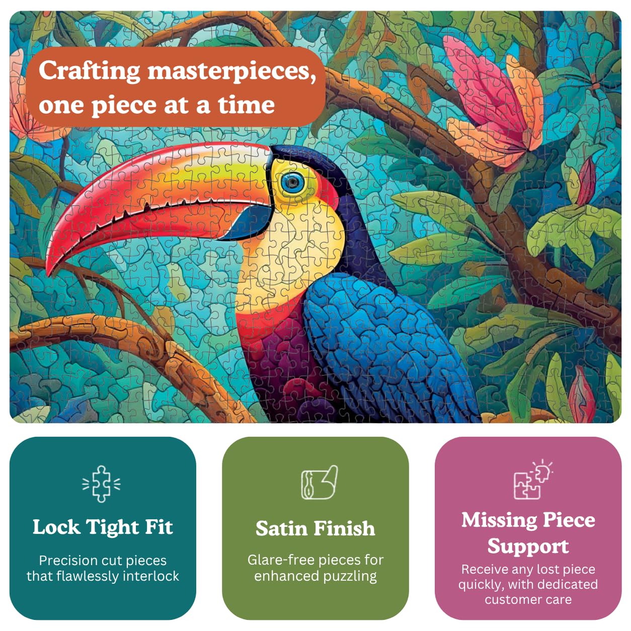 Cross & Glory | 1000 Piece Jigsaw Puzzles for Adults | Mystical Mosaic