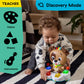Baby Einstein Drum & Learn Dean Musical Learning Toy, Multisensory, Ages 6 Months and Up