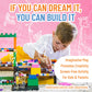 Strictly Briks Building Brick Starter Kit 1008 Pack - Compatible with Lego & All Major Brick Brands, Classic Style Kids Building Blocks Toys, Vibrant