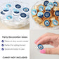 Big Dot of Happiness Shark Zone - Jawsome Shark Party or Birthday Party Small Round Candy Stickers - Party Favor Labels - 324 Count