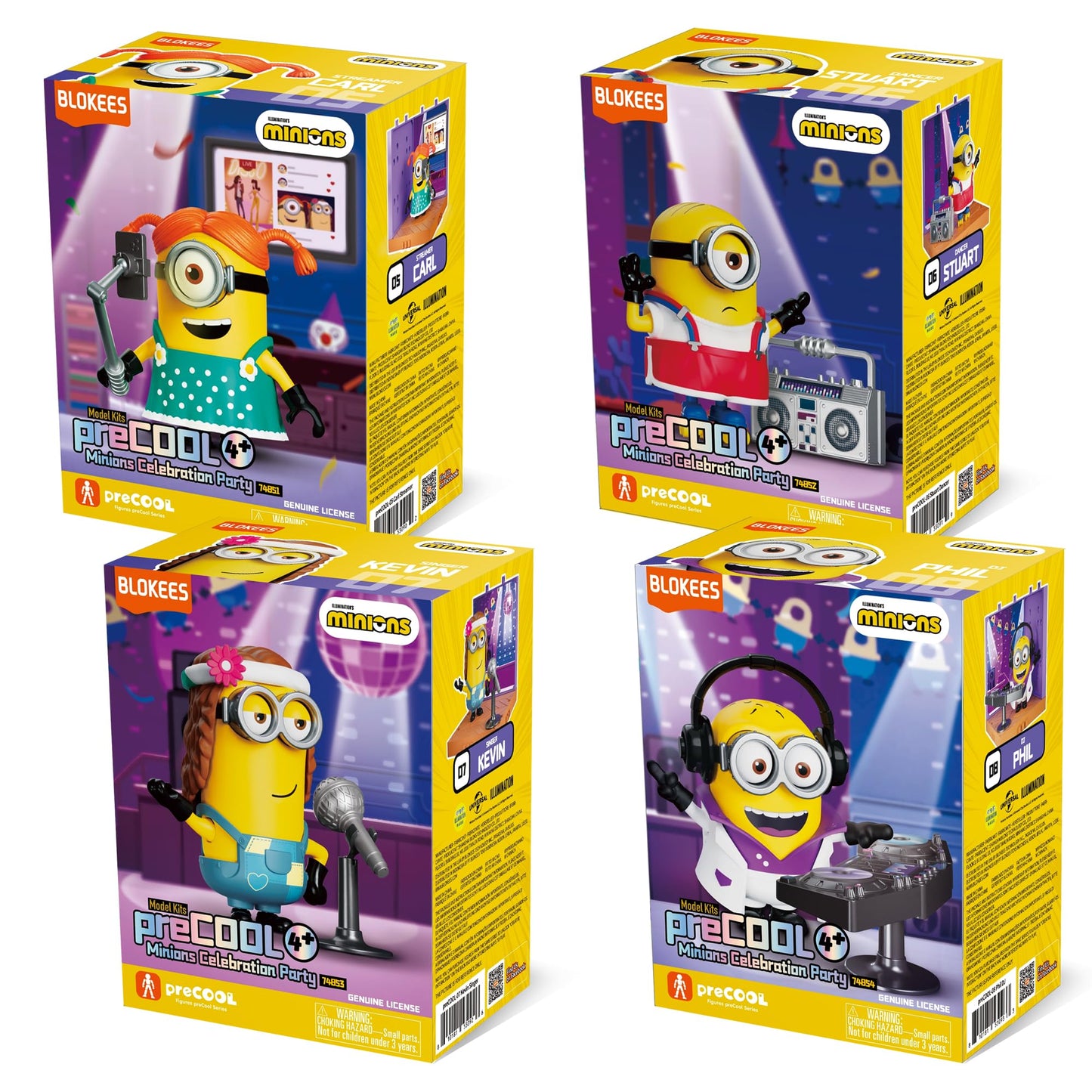BLOKEES | preCOOL- Minions-Series 2| Celebration Party | Build - Play - Collect