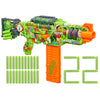 Nerf Zombie Corrupter Dart Blaster, 22 Nerf Elite Darts, 18 Dart Clip, Dart Storage, Bolt Action, Outdoor Games, Ages 8+