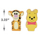 Disney Wooden Toys 2-Piece Figure Set with Winnie the Pooh & Tigger, Kids Toys for Ages 2 Up by Just Play