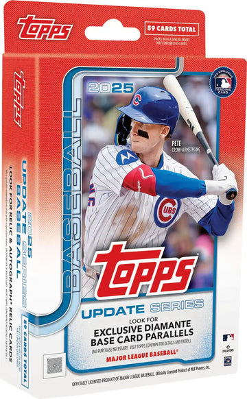 2025 Topps Update Series Baseball Hanger Box 59 Total Cards