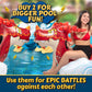 Giant Dragon Pool Float- 2 Person Inflatable Rider Over 7 FT Long