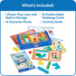 hand2mind Numberblocks Puzzle Solver, Brain Teasers, Logic Puzzles for Kids, Educational Games, Math Toys for Kids 3-5, Fidget Game, Preschool