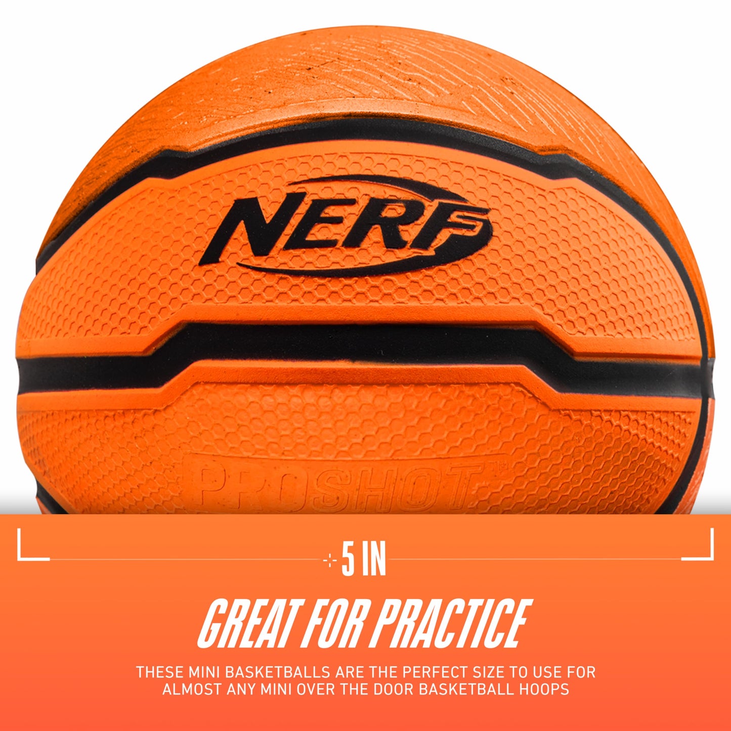 Franklin Sports NERF Mini Foam Replacement Basketballs