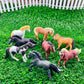 Safari Ltd. Ponies TOOB - 8 Figurines: Dartmoor, Highland, Fell, Welsh, Quarter, Shetland, Chinoteague, Exmoor Pony - Educational Toy Figures