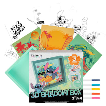Fashion Angels Disney Stitch DIY 3D Shadow Box Kit
