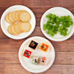 Vplus 150 Pack Compostable Disposable Paper Plates 10.25 inch Super Strong Paper Plates 100% Bagasse Natural Biodegradable Eco-Friendly