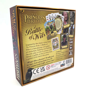 The Princess Bride: Battle of Wits 3rd Edition | Bluffing Party Game | 2-10 Players | Age 10+ | Family & Friends Game Night | Classic Movie Board Game