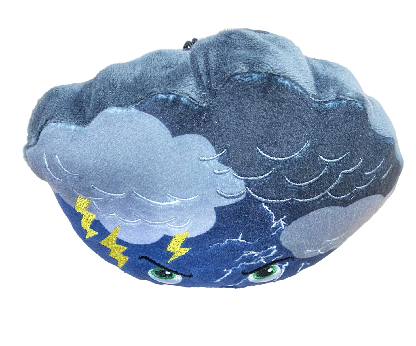 Thunderheads Thunderstorm Plush, Weather-Inspired Educational Soft Collectible with Fact Card for Exploring Earth Science, Gift for Nature Lovers