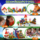Mzyxxel Magnetic Blocks 100 PCS with Light UP Magnetic Building Blocks, 3+ STEM Montessori Sensory Toys, Magnetic Cube for for 3 4 5 6 7 8 9 10 11 12