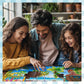 White Mountain 1000 Piece Jigsaw Puzzle Scenic Ocean Summer, Beach Escape