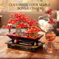 Wise Block Japanese Red Maple Bonsai Tree Building Set for Adults, 900 PCS Botanical Collection Building Blocks, Artificial Bonsai Plant Model