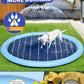 Splash Pad Non-Slip Dogs Cool Sprinkler Pool Extra Large Splash Pads