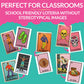 Waterproof Mexican Bingo Game for 20 Players | 12" x 8" Boards | Shuffleable Card Deck | No Stereotypical Characters | Great for Schools, Cinco de