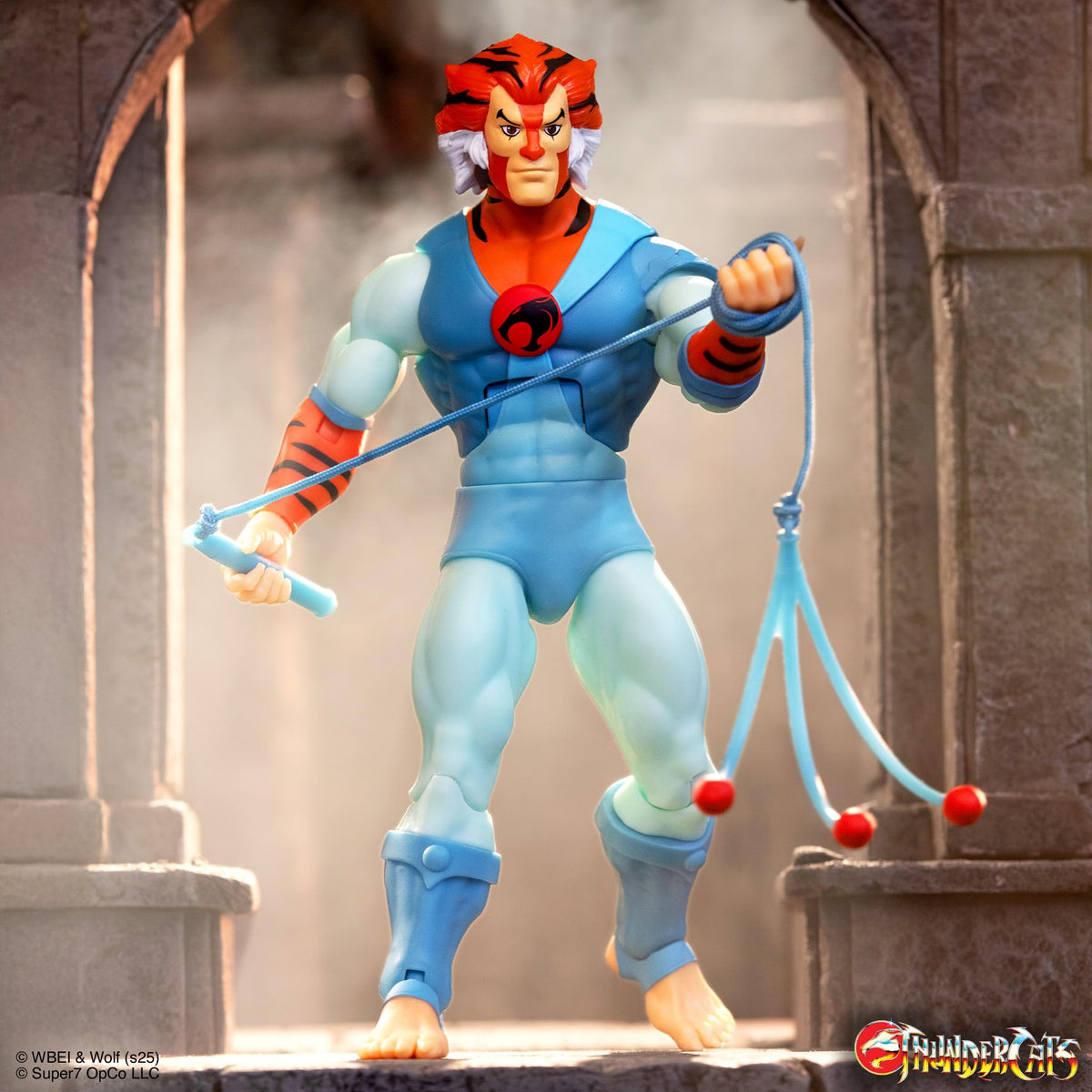 Super7 Deluxe Thundercats Tygra - 7" Thundercats Action Figure with Accessory Classic Cartoon Collectibles and Retro Toys
