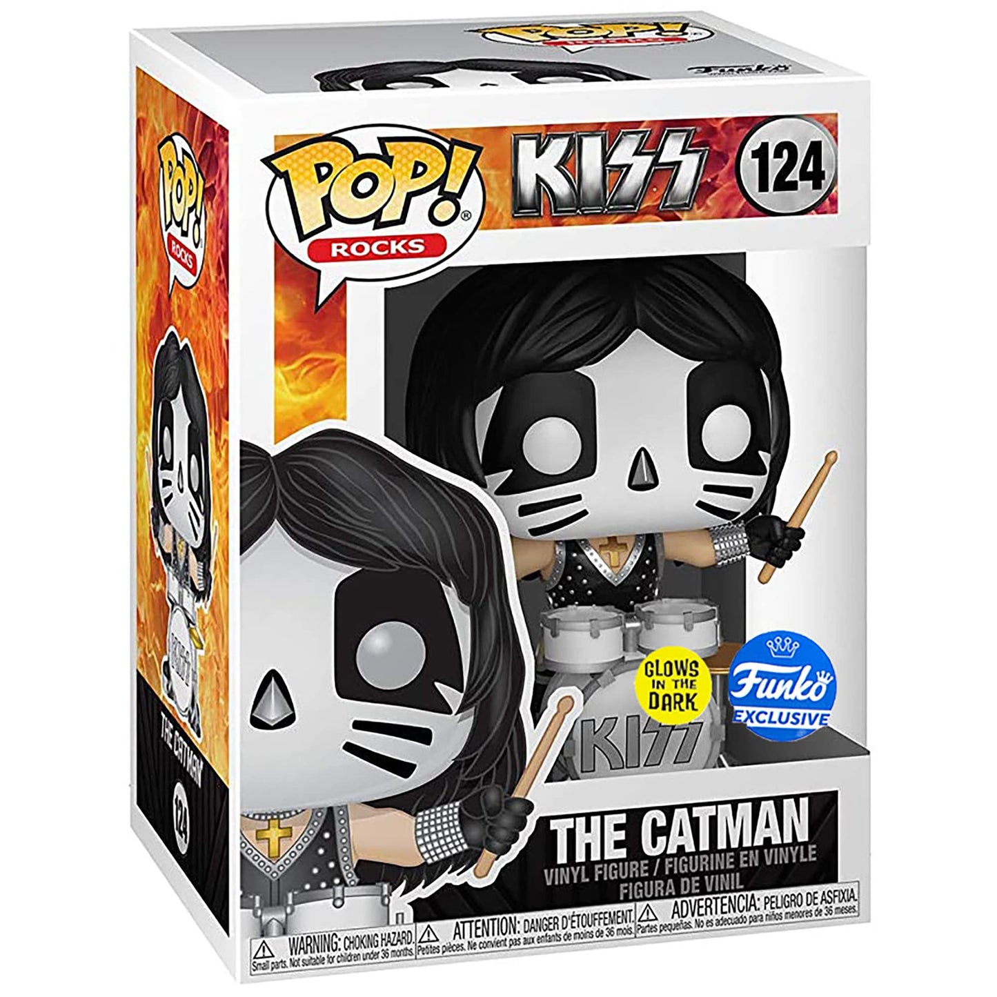 Funko POP! KISS: The Catman - Glow in The Dark Collectible - Online Exclusive
