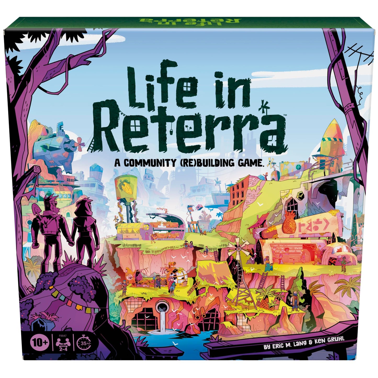 Life in Reterra Strategy Board Game | A Community (Re) Building Game | Ages 10+ | 2 to 4 Players | 35 Mins. Avg. | Games for Adults & Families