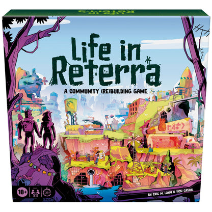 Life in Reterra Strategy Board Game | A Community (Re) Building Game | Ages 10+ | 2 to 4 Players | 35 Mins. Avg. | Games for Adults & Families