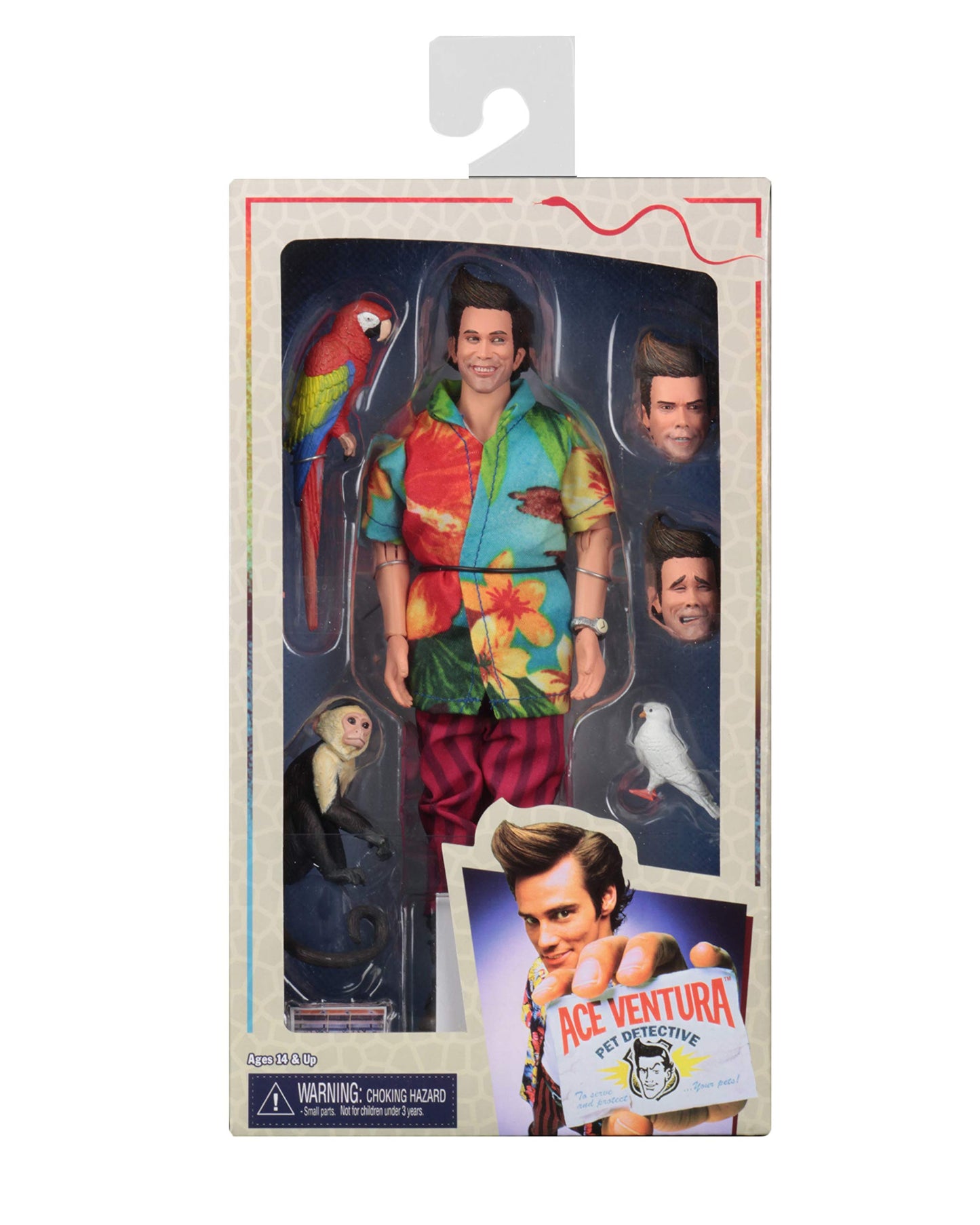 NECA Ace Ventura: Pet Detective - 8" Clothed Action Figure - Ace Ventura
