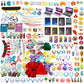 ZBQAPFGYR Pet Toys 25 Piece Fashion Set for Lps Dogs Cats Deer Figures Hats Clothes Glasses Food Accessories Bundle Compatible with Shorthair Cat