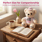 SHSEEN Breast Cancer Survivor Teddy Bear, 8 Inch Comfort Plush