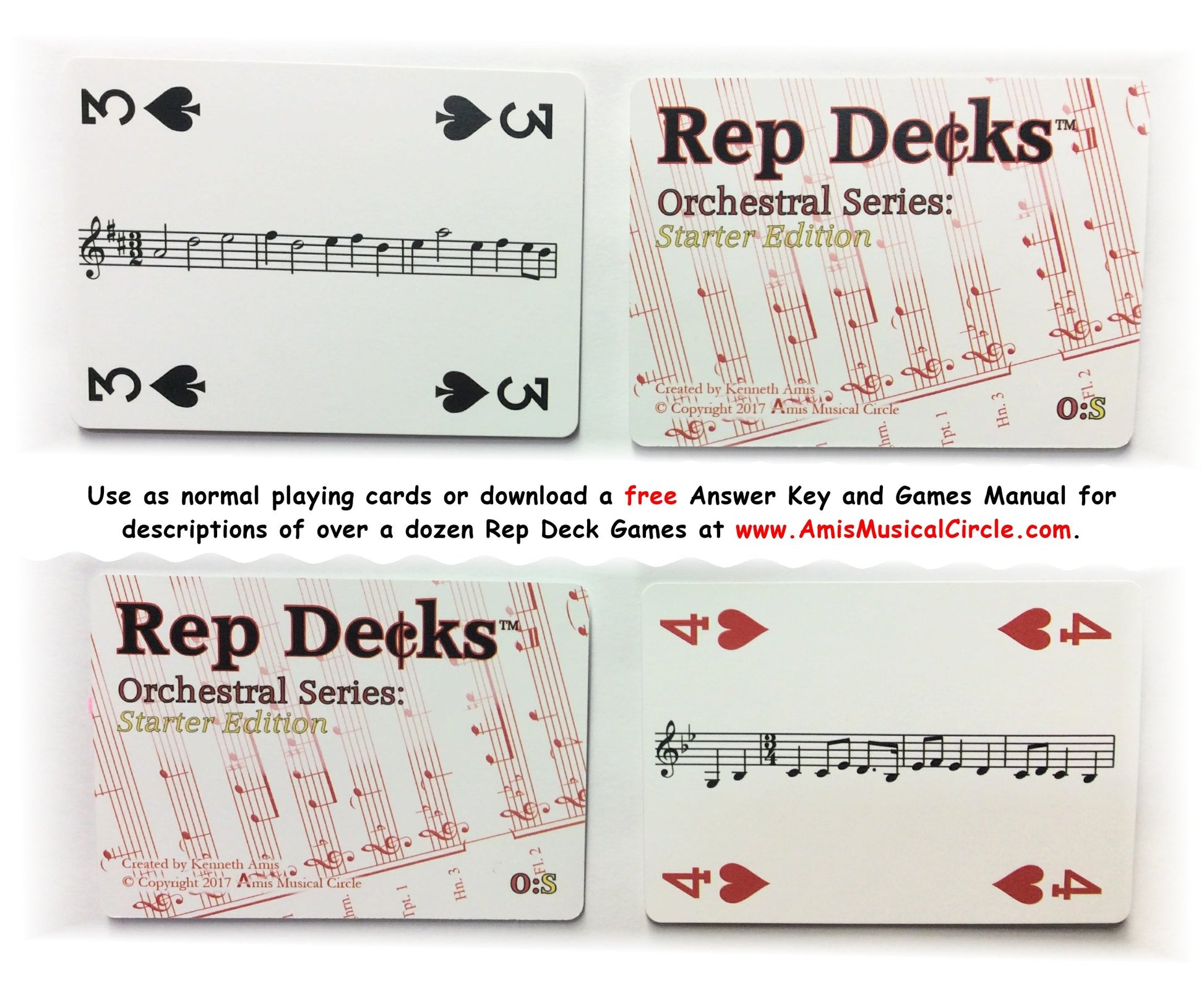 Rep Decks - Orchestral Series: Starter Edition