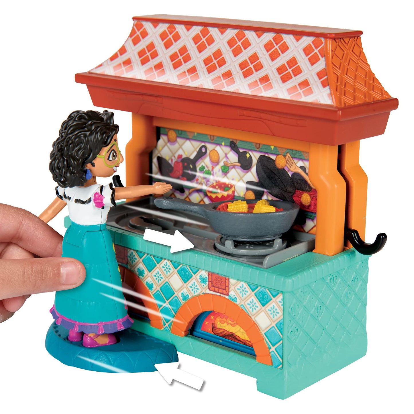 Disney Encanto Mirabel Doll Figure in Julieta's Kitchen Playset - Includes Pots & Pans